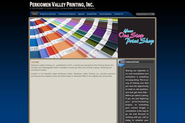 Evening Shade theme site design template sample