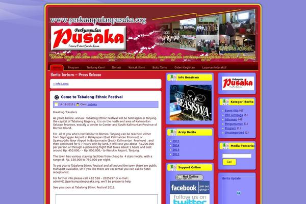 perkumpulanpusaka.org site used Sarabakawadotcom_v7