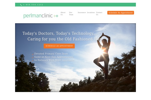 perlmanclinic.com site used Perlman