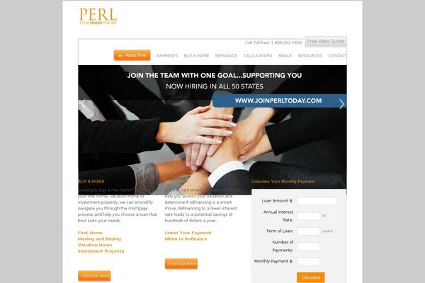 perlmortgage.com site used Perl