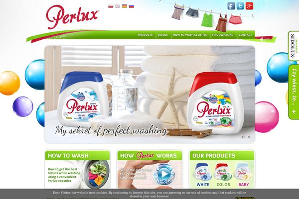 perlux.pl site used Perlux