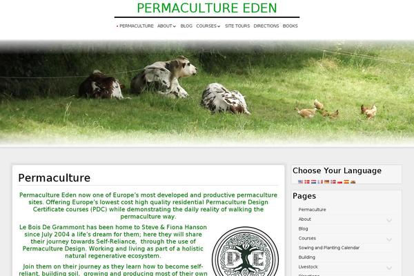 permacultureeden.com site used Dream Way