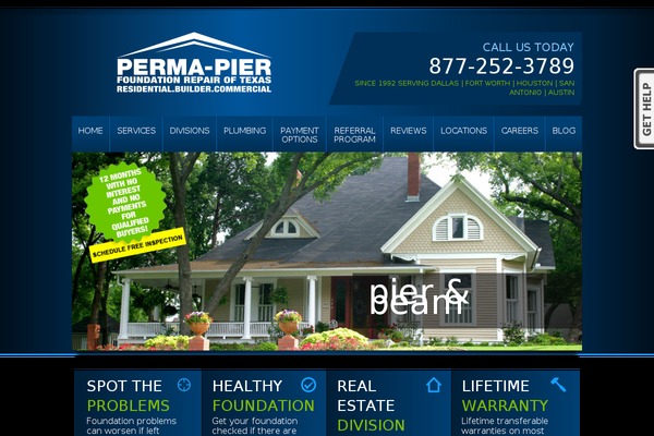 permapier.com site used Peaktheme
