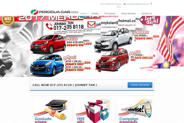 perodua-car.com site used Perodua-car
