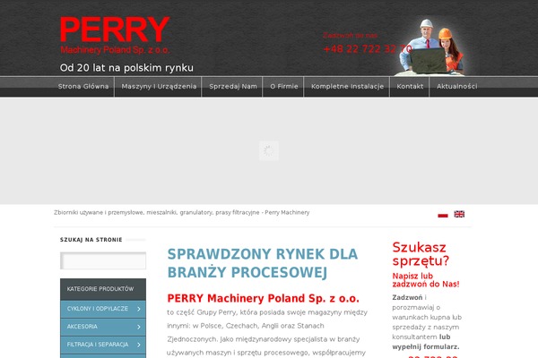 perry.com.pl site used Perry