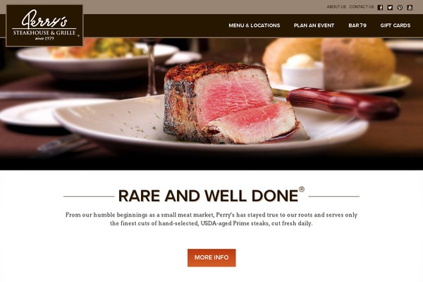 perryssteakhouse.com site used Perrys-steakhouse