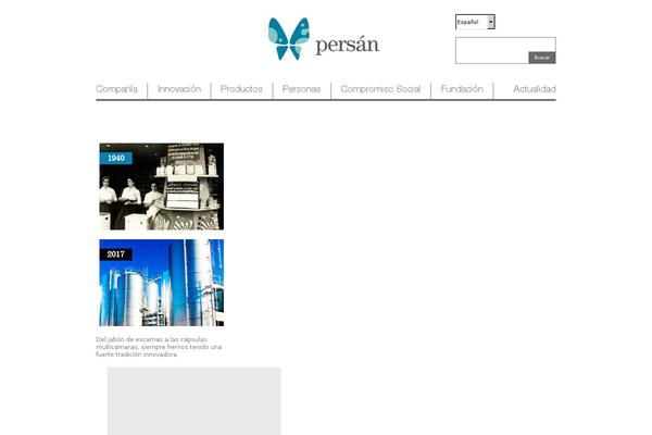 persan.es site used Persan