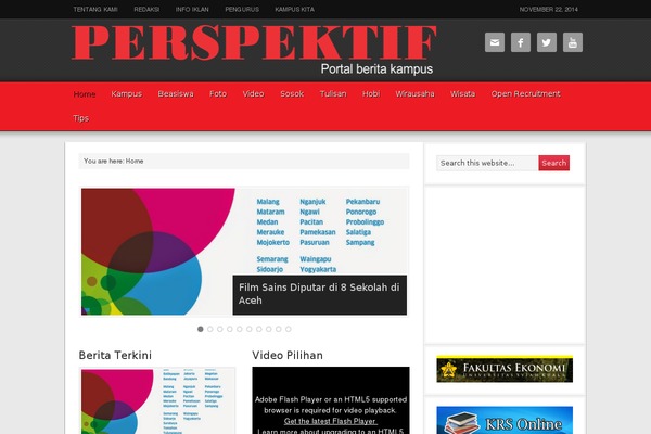 ColorMag theme site design template sample