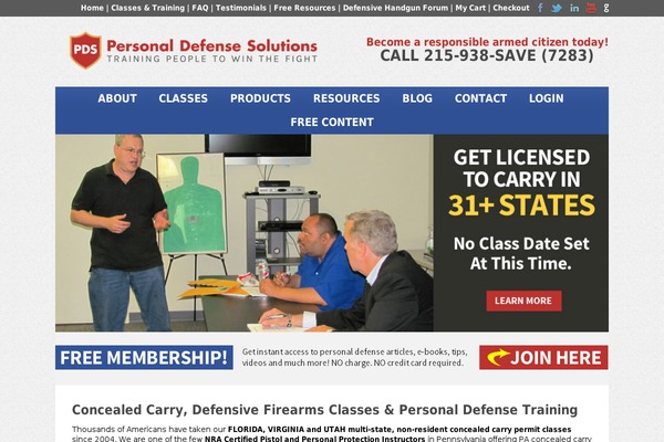 personaldefensesolutions.net site used Pds