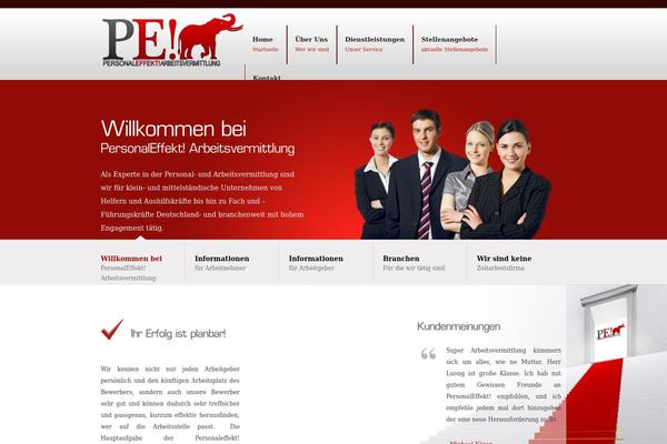 personaleffekt.de site used Pe