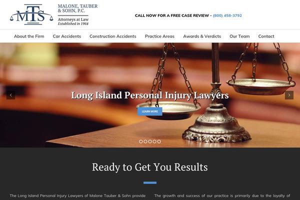 personalinjuryaccidents.com site used Malonetauber