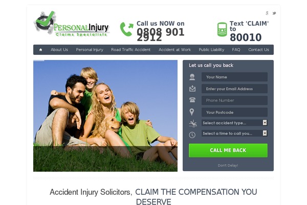 personalinjuryclaimsspecialists.co.uk site used Pics