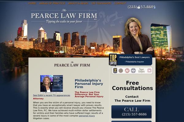 personalinjurylawyersfirm.com site used Thepearcelawfirm