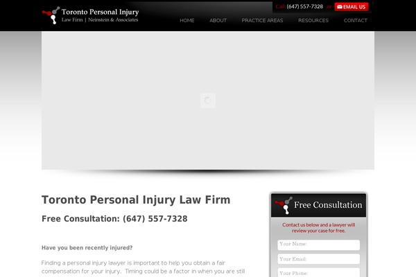 personalinjurylawyertorontofirm.ca site used Lorencia