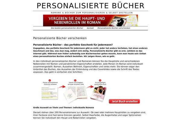 personalisiertebuecher.info site used Veryplaintxt4