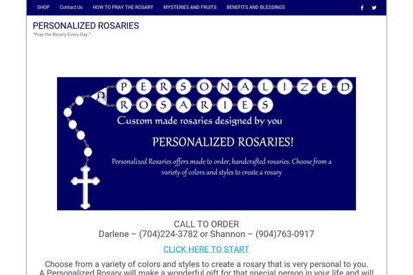 personalizedrosaries.com site used The Church Lite