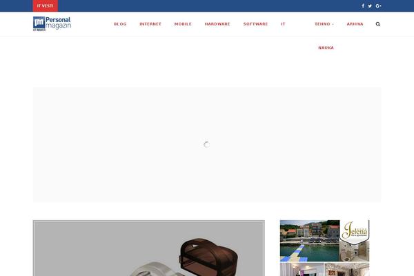 Newsberg theme site design template sample