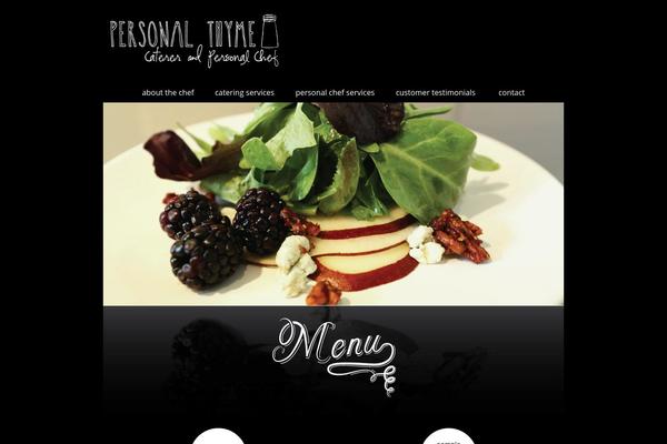 personalthyme.ca site used Thyme-saver-theme