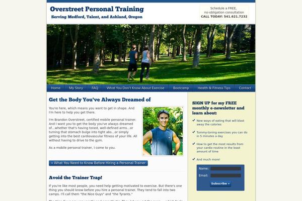 personaltrainermedfordoregon.com site used Brandonstraining