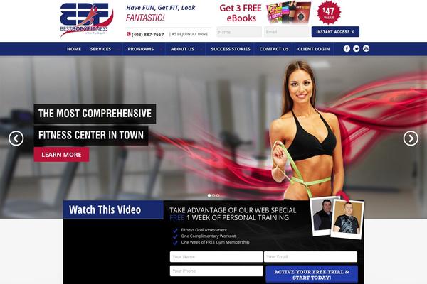 Site using Fitness_testimonials plugin