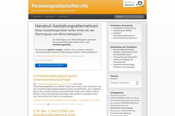 personengesellschaften.info site used Deubner
