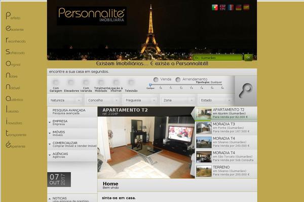 personnaliteimobiliaria.com site used Citytech-2