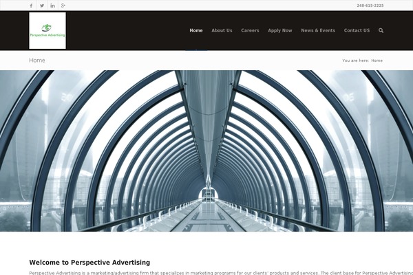 perspectiveadvertising.co site used Enfold