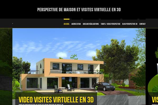 perspectives-maison-3d.fr site used Kreativo-wordpress