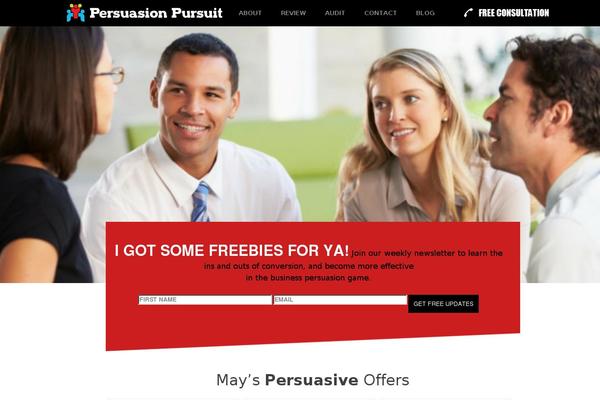 persuasionpursuit.com site used Persuasionpursuit