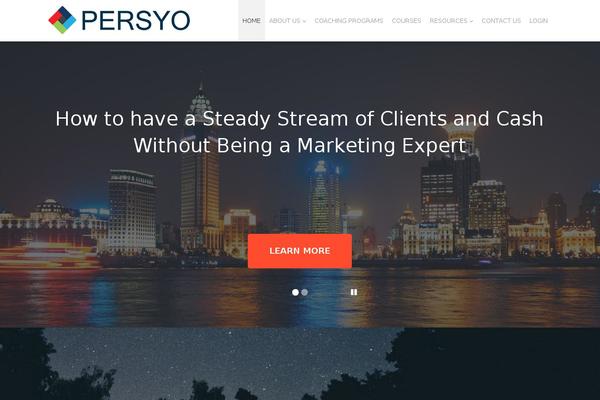 persyo.com site used Persyo