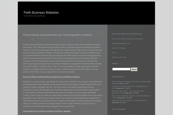 perthbusinesswebsites.com site used Piano-black-wpcom