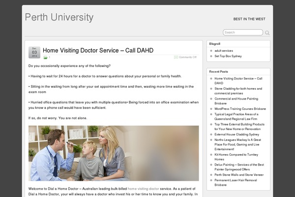 Suffusion theme site design template sample