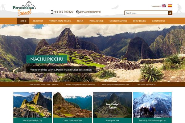 peruandeantravel.com site used Andean