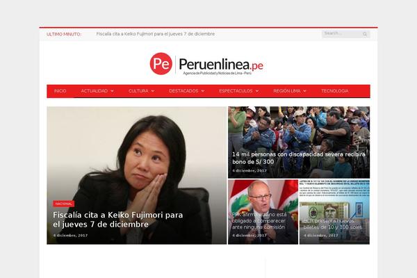 peruenlinea.pe site used Peruenlinea