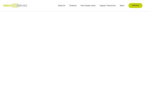 pervasivedisplays.com site used Pervasive-displays