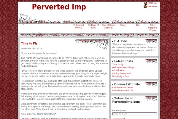 pervertedimp.com site used Themescapes Raider