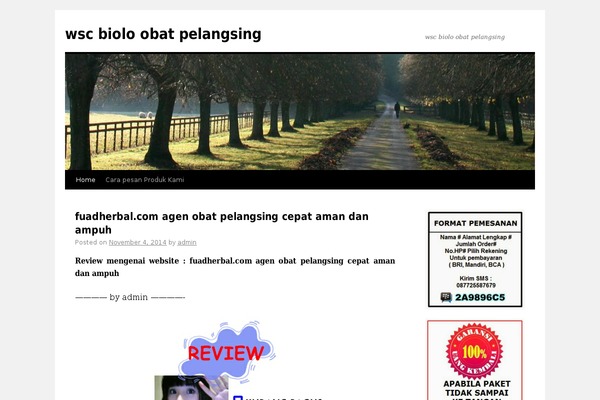 pesanobat.com site used Short-news-pro