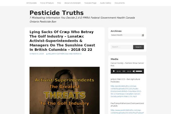 pesticidetruths.com site used Sensilla