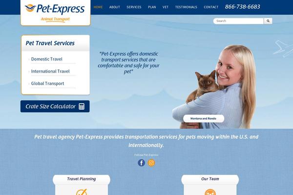 pet-express.com site used Pet-express