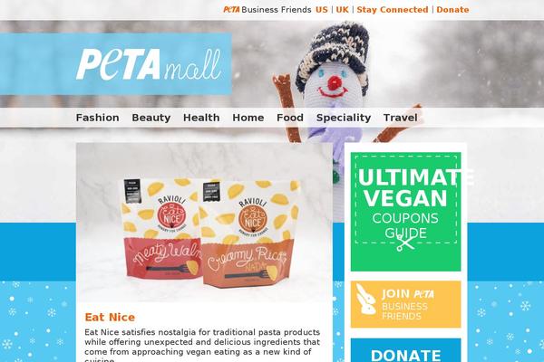 petamall.com site used Peta-mall-foundation