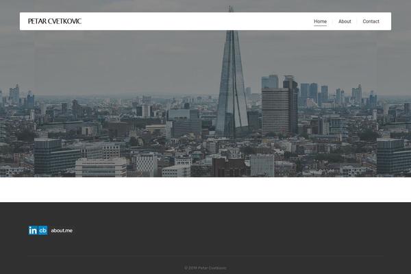 Norebro theme site design template sample