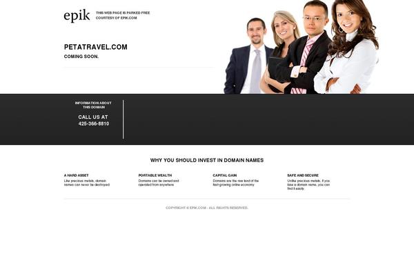 petatravel.com site used NewsPaper