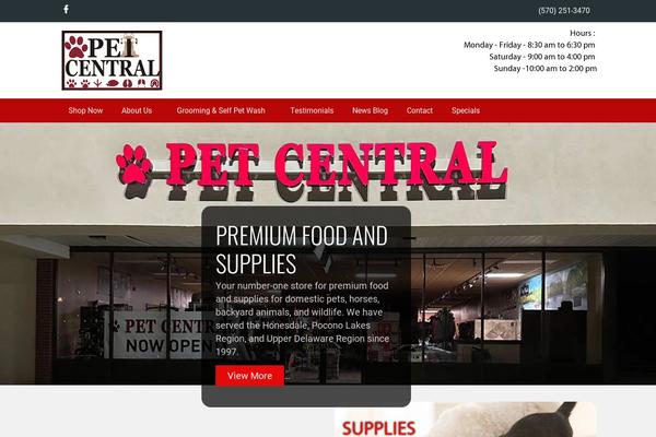 petcentralstores.com site used Petcentral