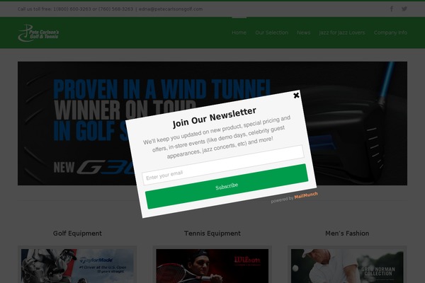 Avada theme site design template sample