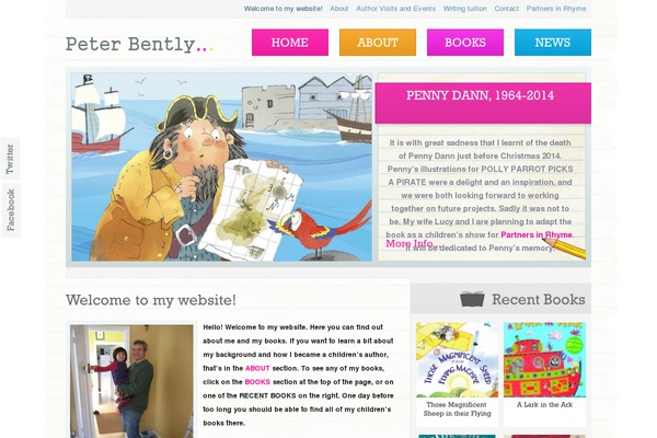 peterbently.com site used Pbently