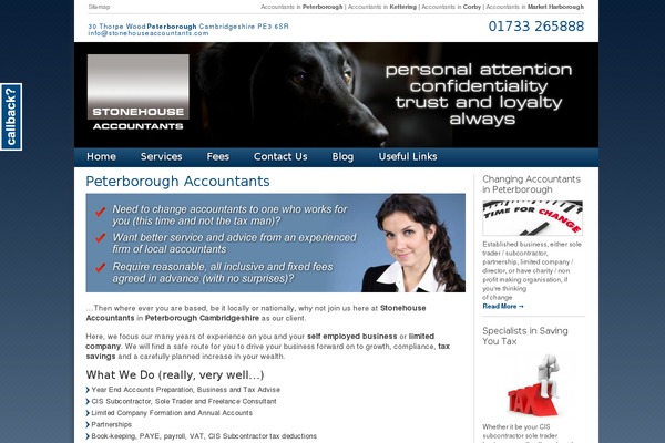 peterboroughaccountants.com site used Stonehouse