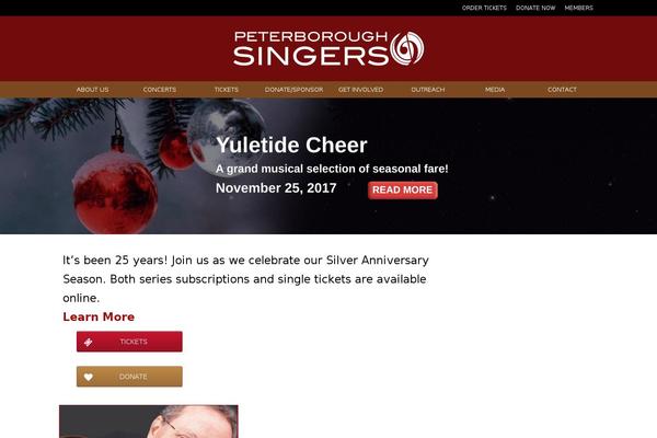 peterboroughsingers.com site used Singers-2016