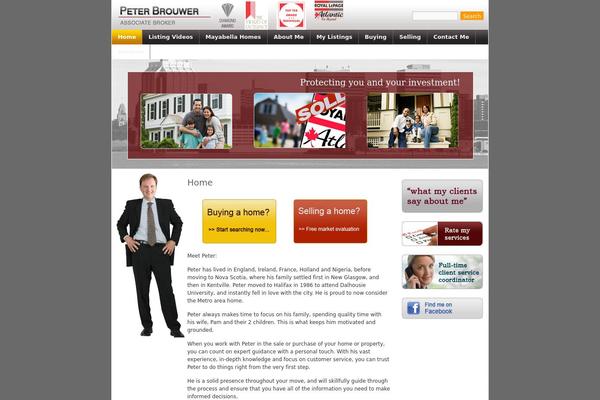 peterbrouwer.com site used Pb2011