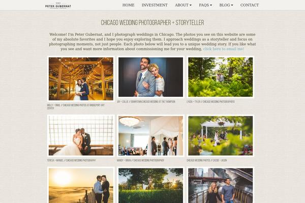 Marriage theme site design template sample