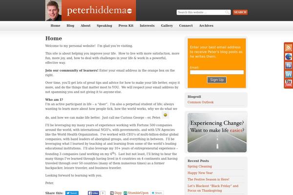 peterhiddema.com site used Fortune